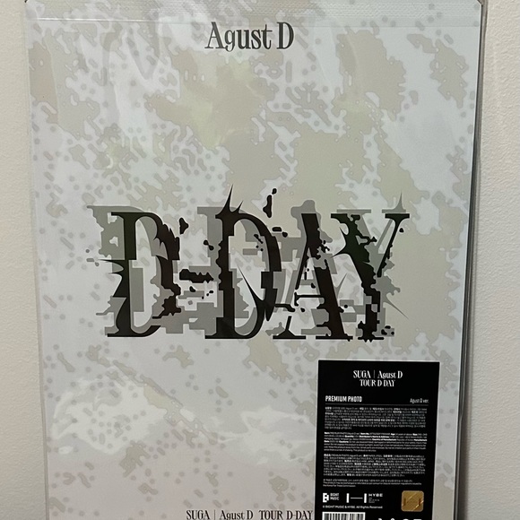 ❌SOLD❌ D DAY Premium Photo Agust D Version - Picture 2 of 3